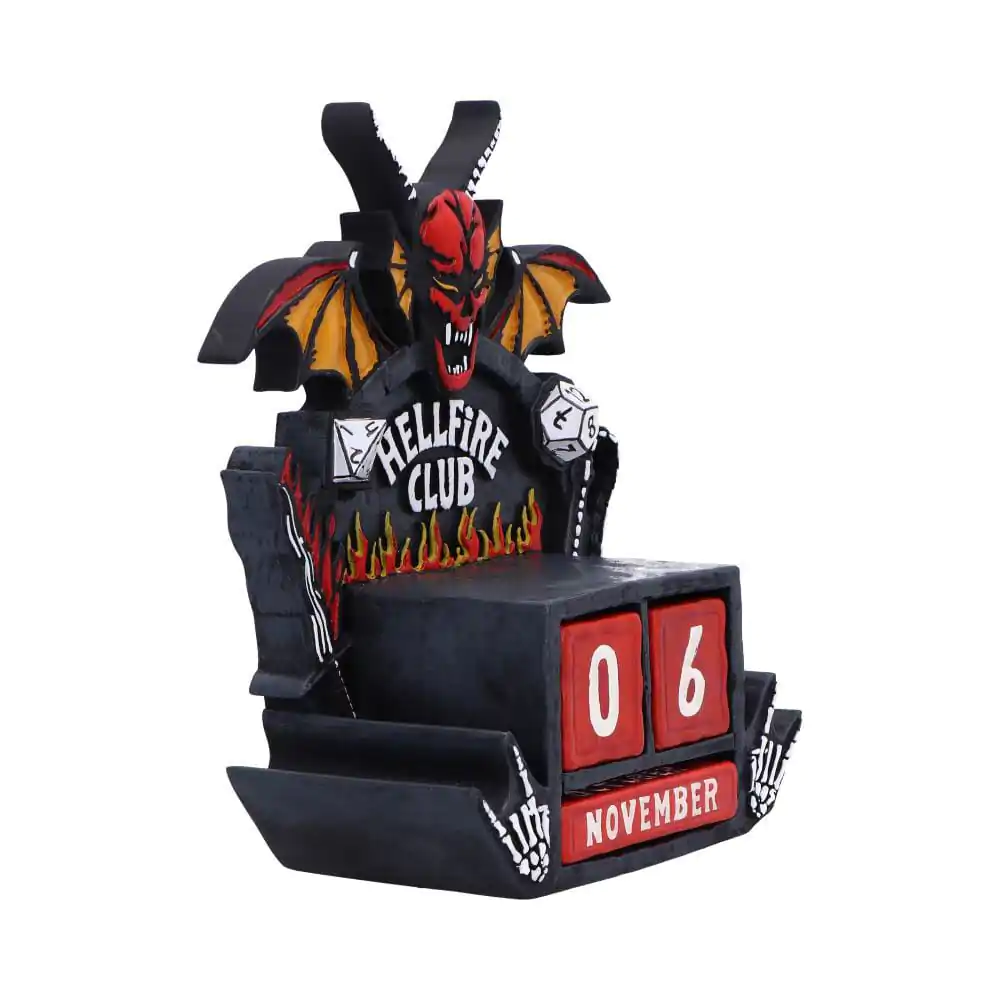 Stranger Things Perpetual Calendar Hellfire Club 15 cm fotografija izdelka
