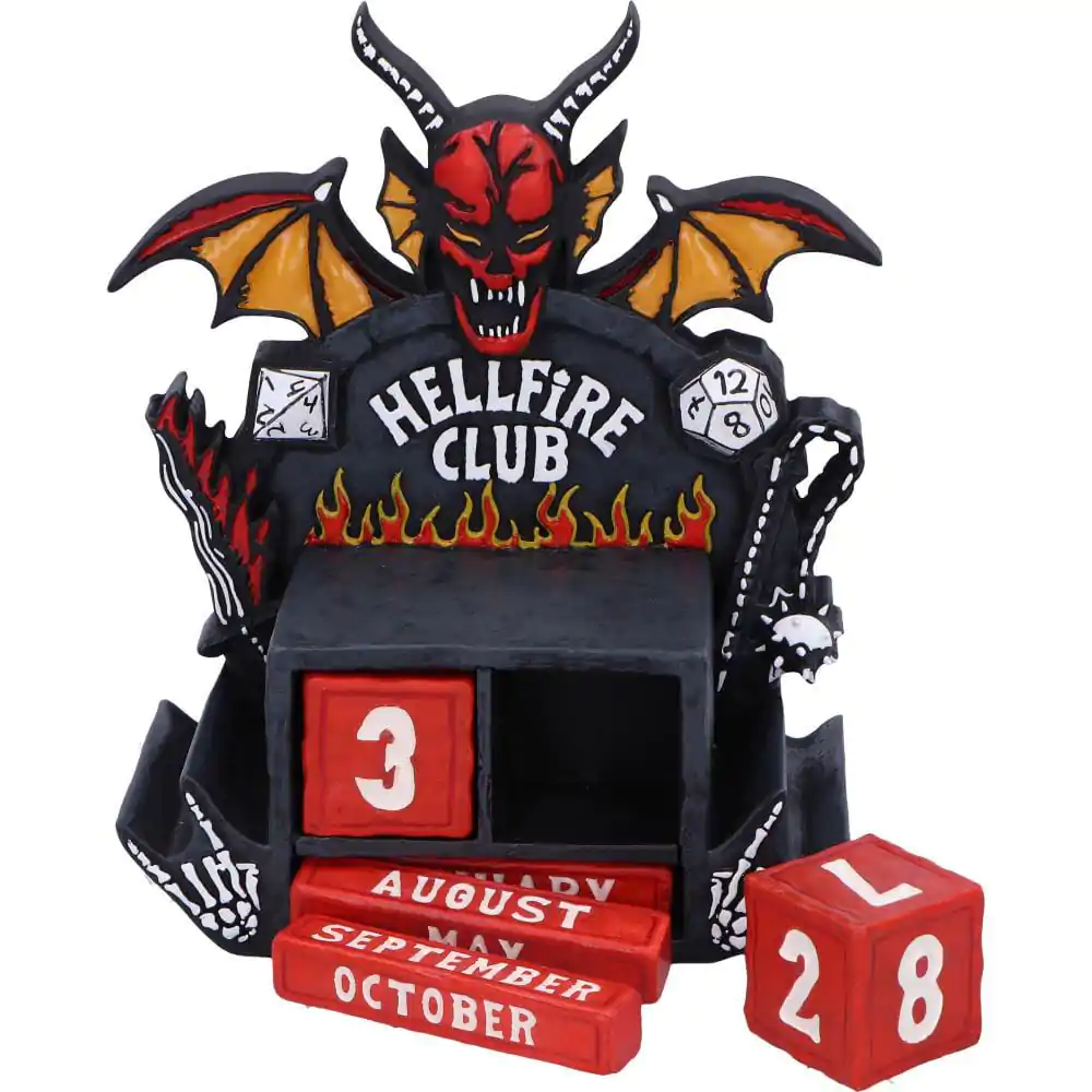 Stranger Things Perpetual Calendar Hellfire Club 15 cm fotografija izdelka