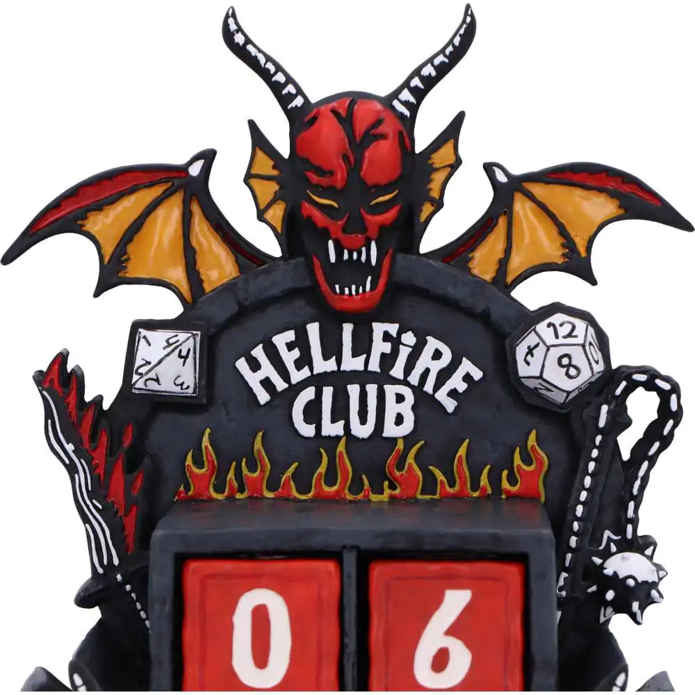 Stranger Things Perpetual Calendar Hellfire Club 15 cm fotografija izdelka