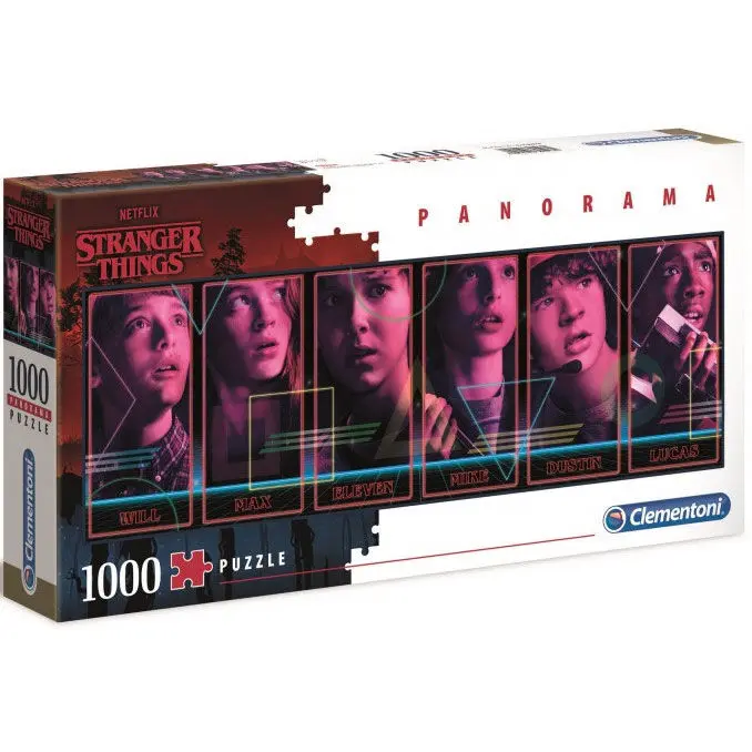 Stranger Things Panorama Puzzle Liki fotografija izdelka