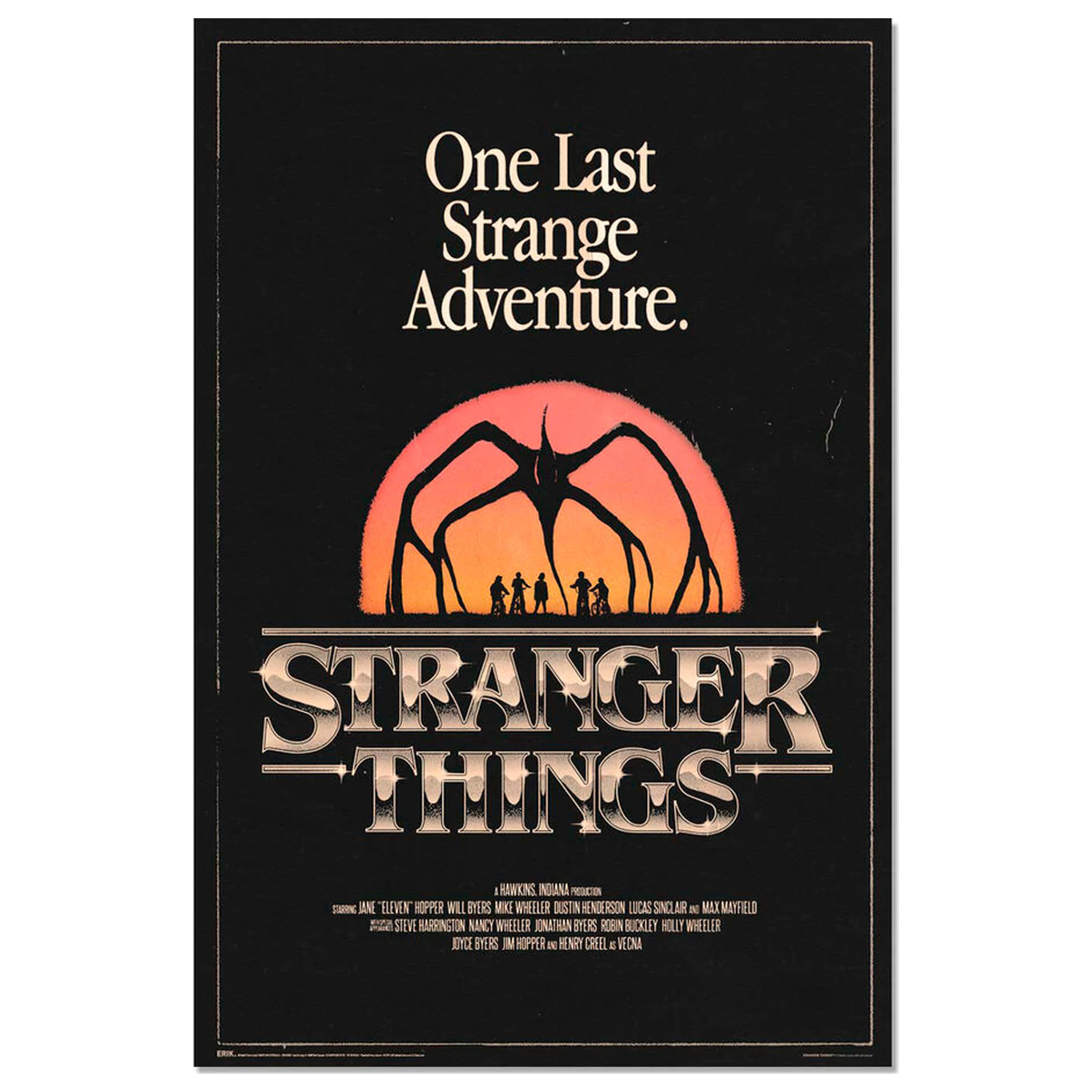 Stranger Things plakat fotografija izdelka