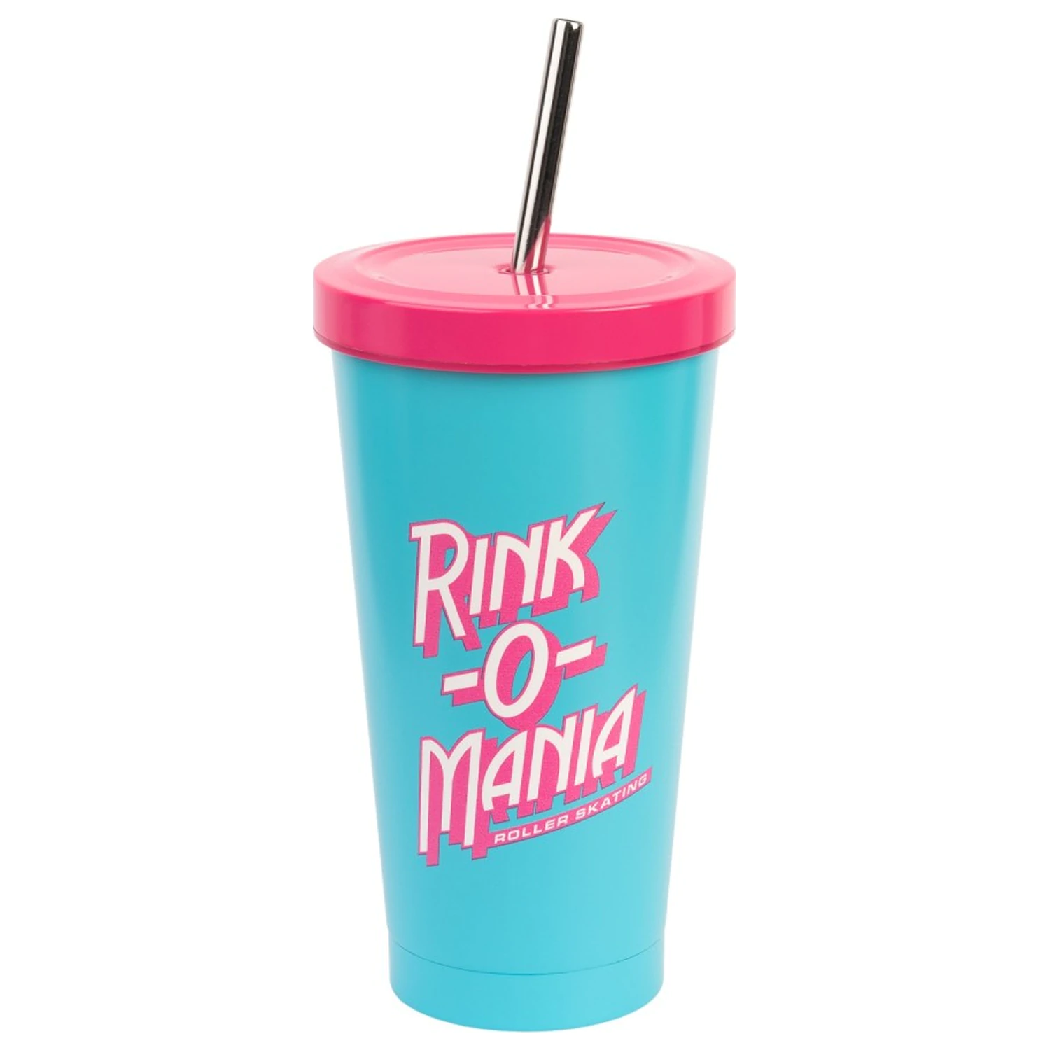 Stranger Things Rink-O-Mania slamnik s slamico 550ml fotografija izdelka