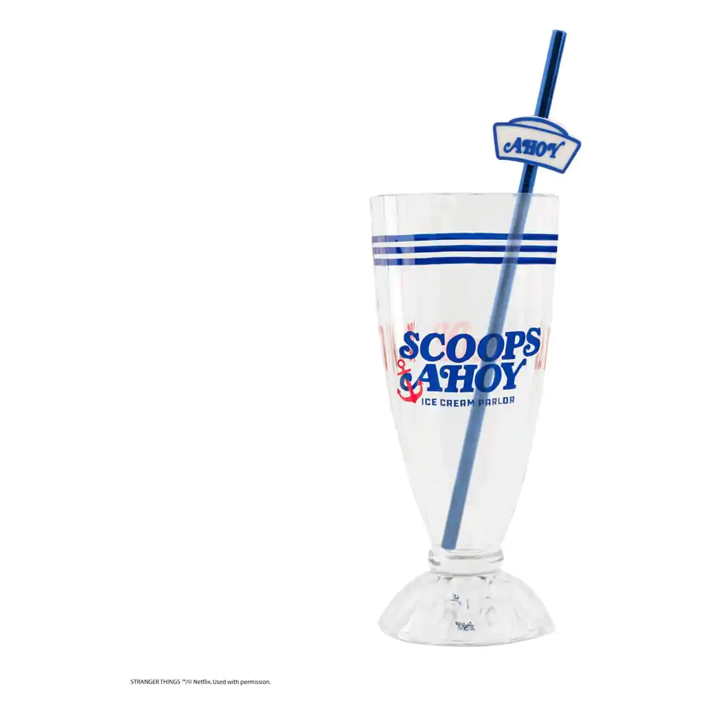 Stranger Things Set Kozarcev za Milkshake Scoops Ahoy fotografija izdelka
