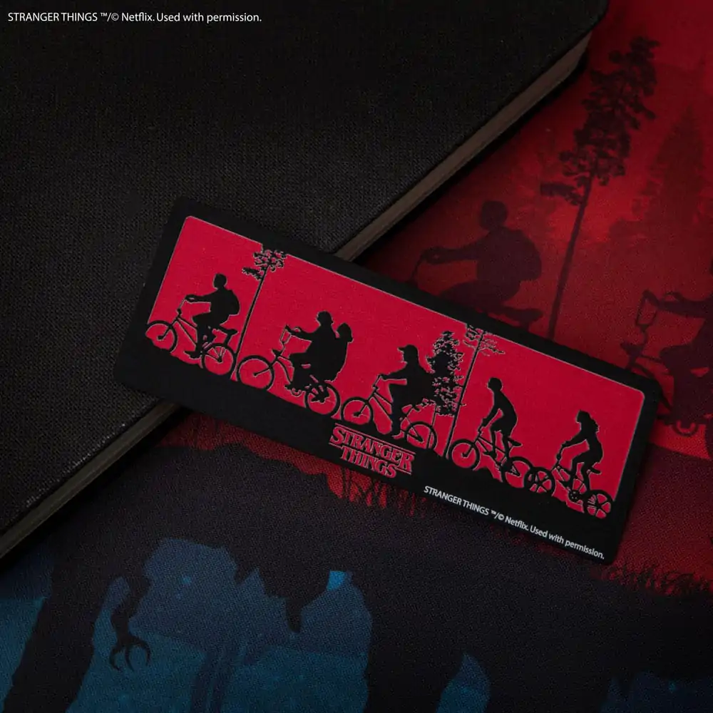 Stranger Things zaznamek Silhouette kovinski fotografija izdelka