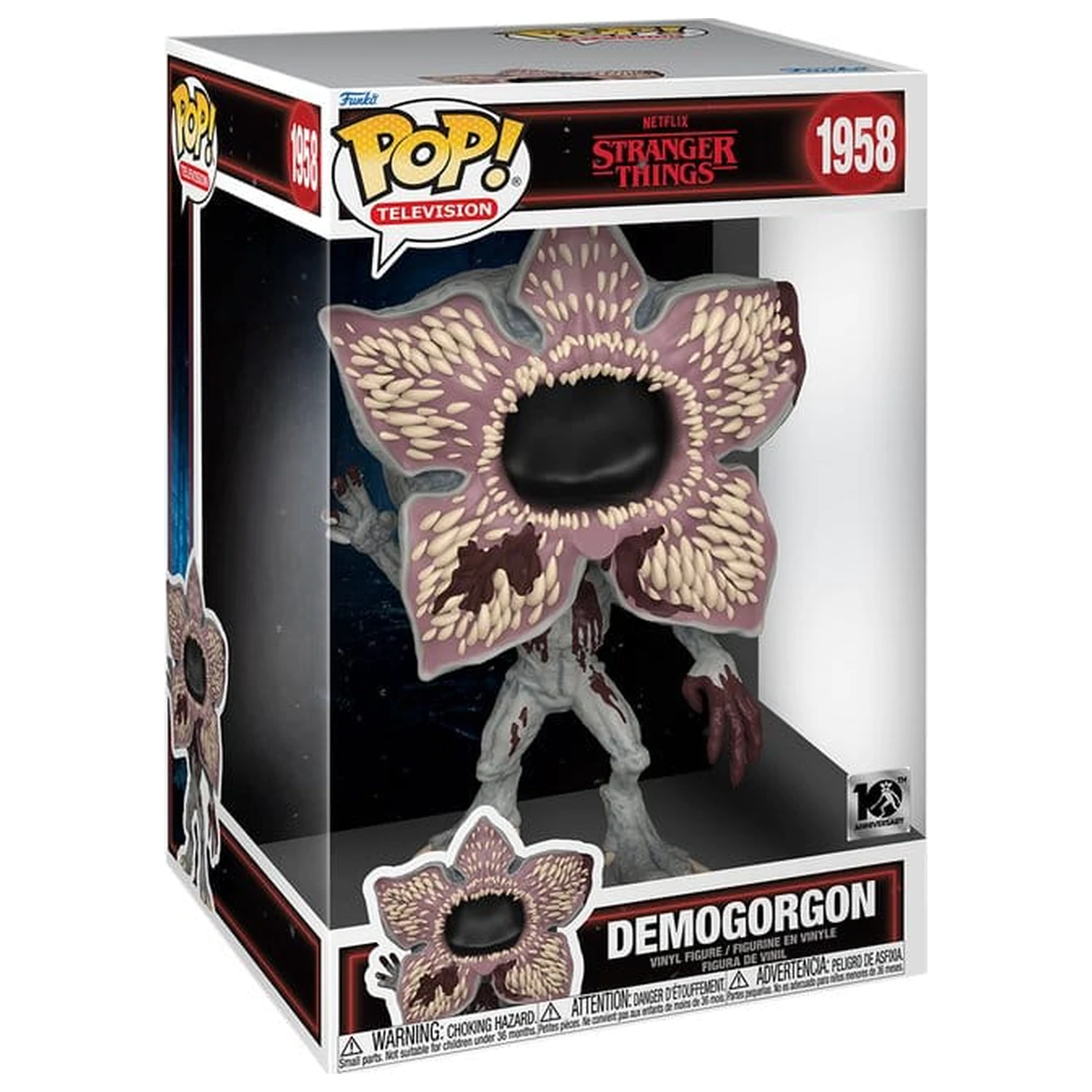 Stranger Things Super Sized Jumbo Funko POP! vinilna figura Demogorgon 25 cm fotografija izdelka