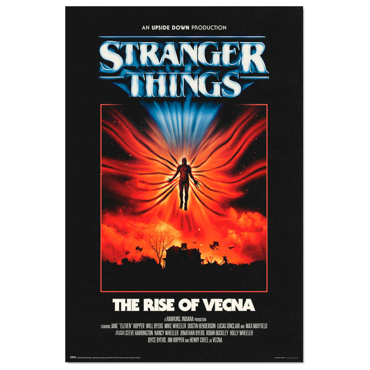 Stranger Things The Rise of Vecna plakat fotografija izdelka