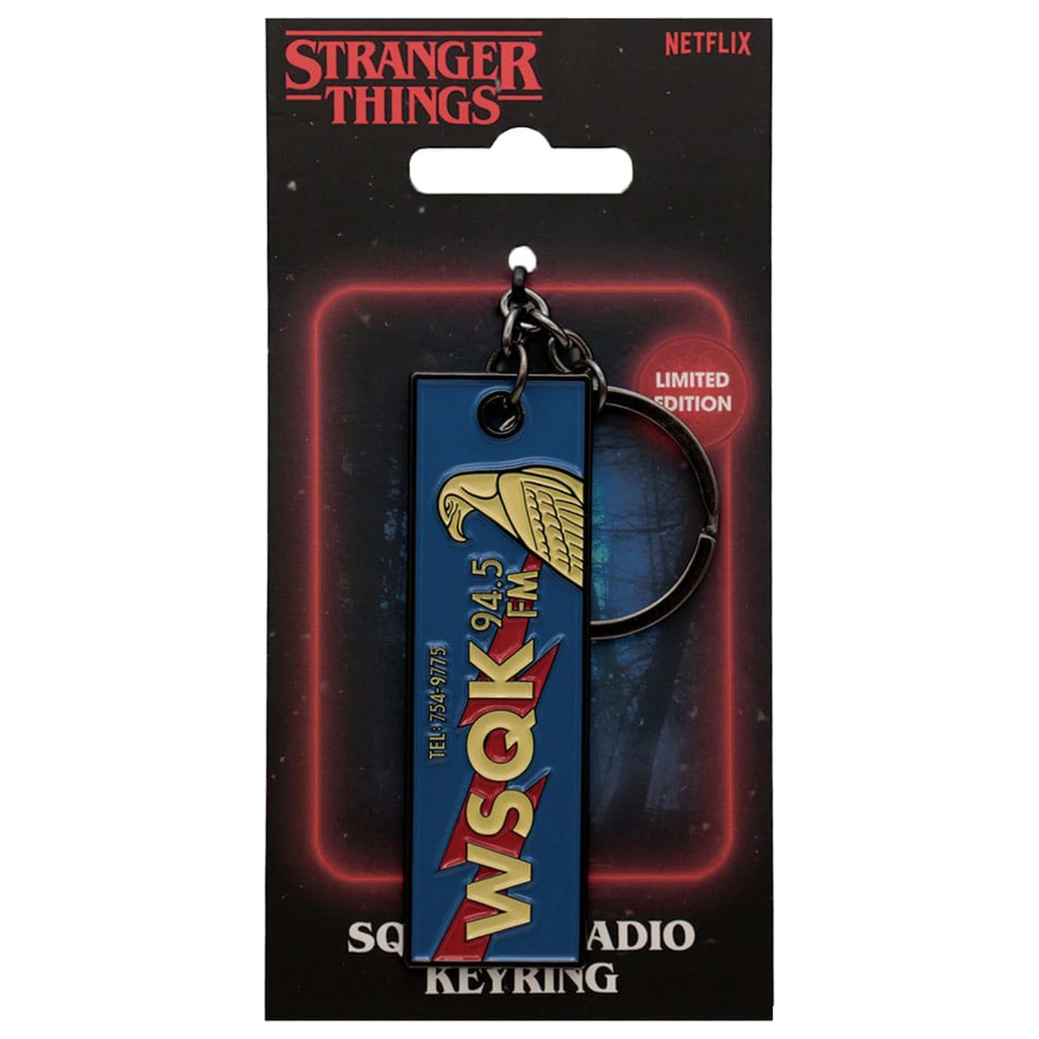 Stranger Things obesek za ključe The Squawk Limited Edition fotografija izdelka