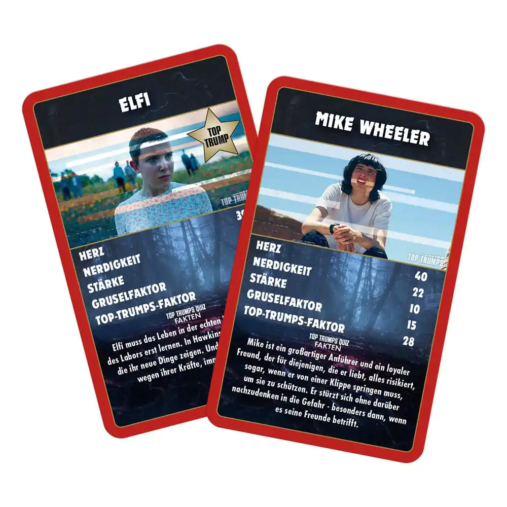 Stranger Things igra s kartami Top Trumps Collectables *nemška različica* fotografija izdelka