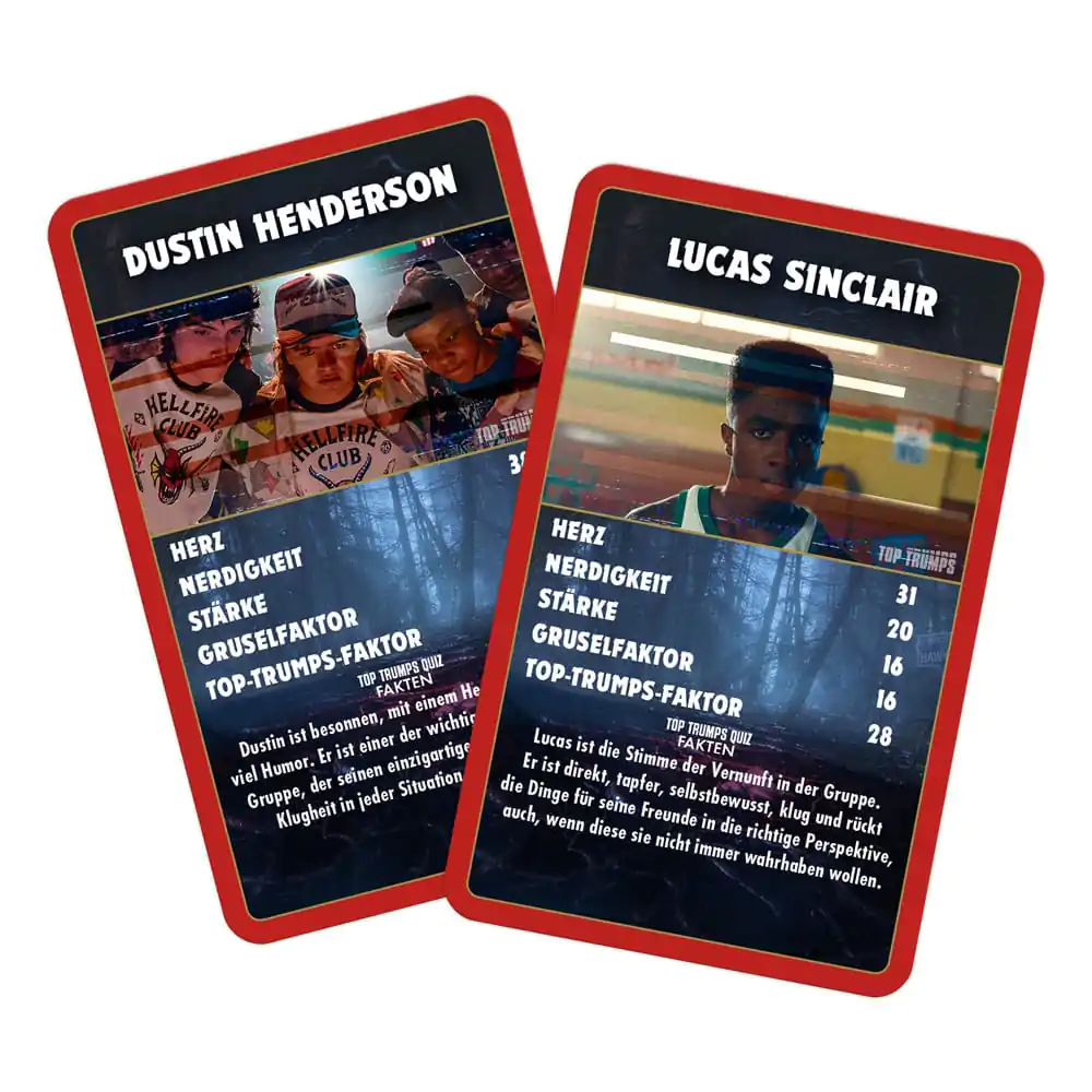 Stranger Things igra s kartami Top Trumps Collectables *nemška različica* fotografija izdelka