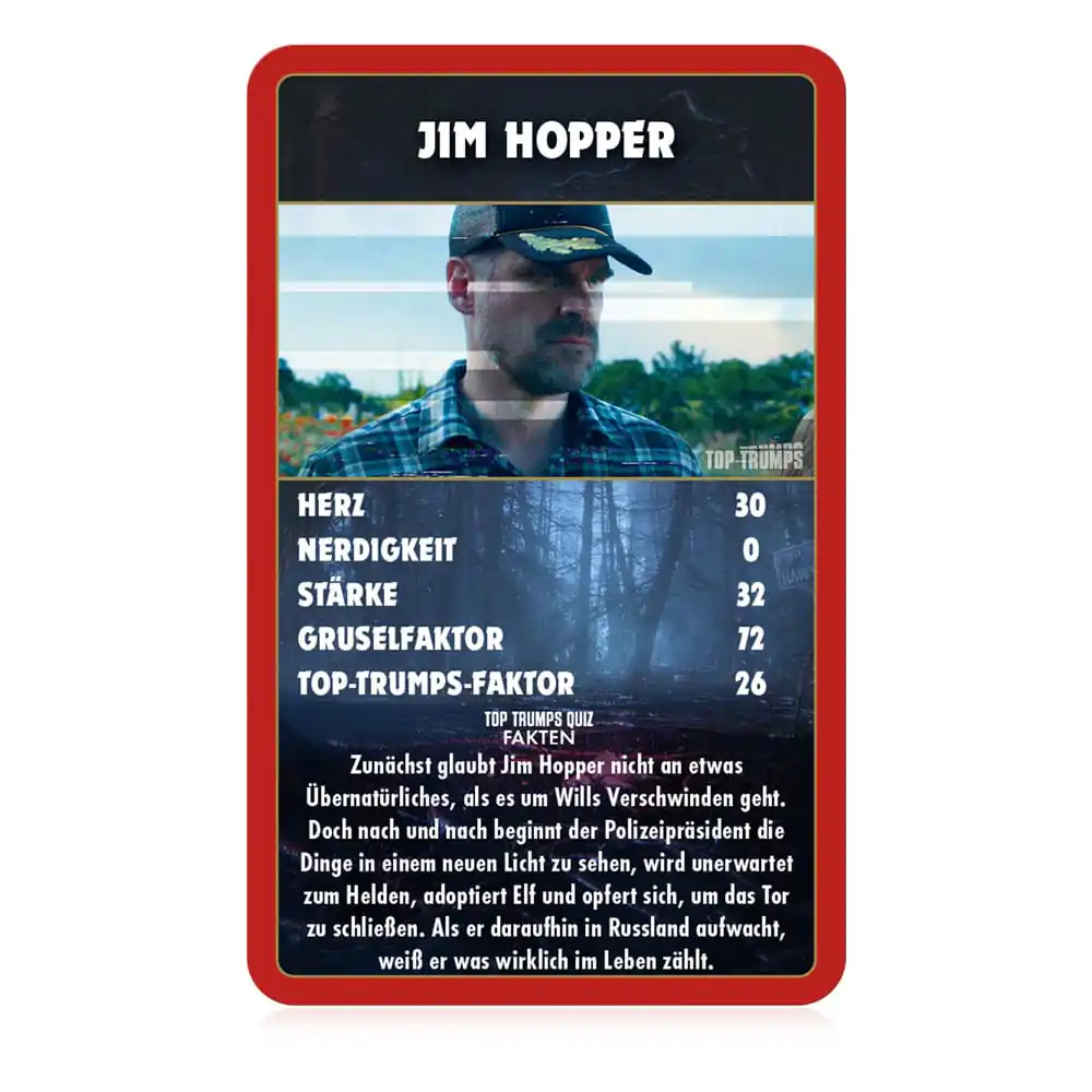 Stranger Things igra s kartami Top Trumps Collectables *nemška različica* fotografija izdelka