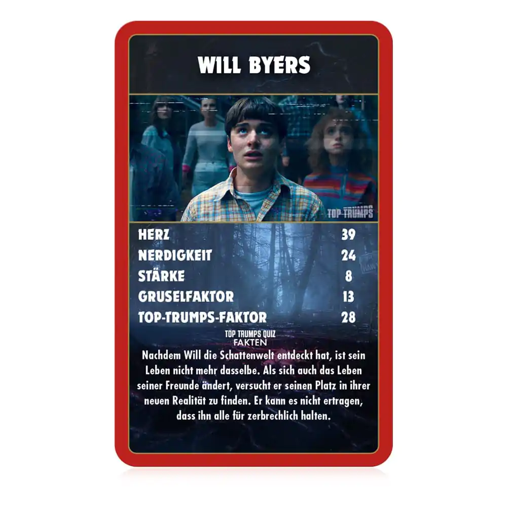 Stranger Things igra s kartami Top Trumps Collectables *nemška različica* fotografija izdelka