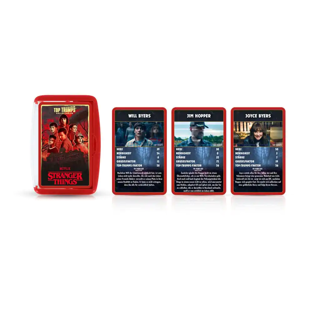 Stranger Things igra s kartami Top Trumps Collectables *nemška različica* fotografija izdelka