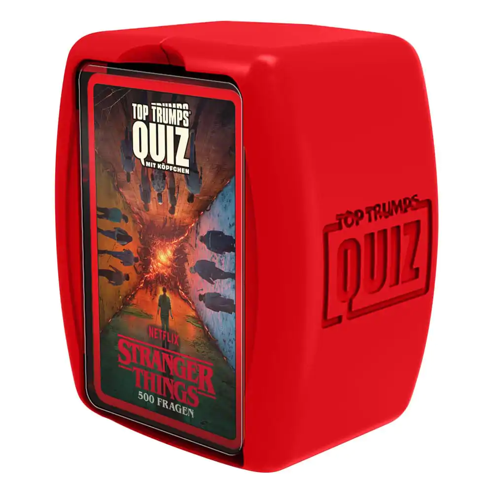 Stranger Things Igra s kartami Top Trumps Quiz *German Version* fotografija izdelka