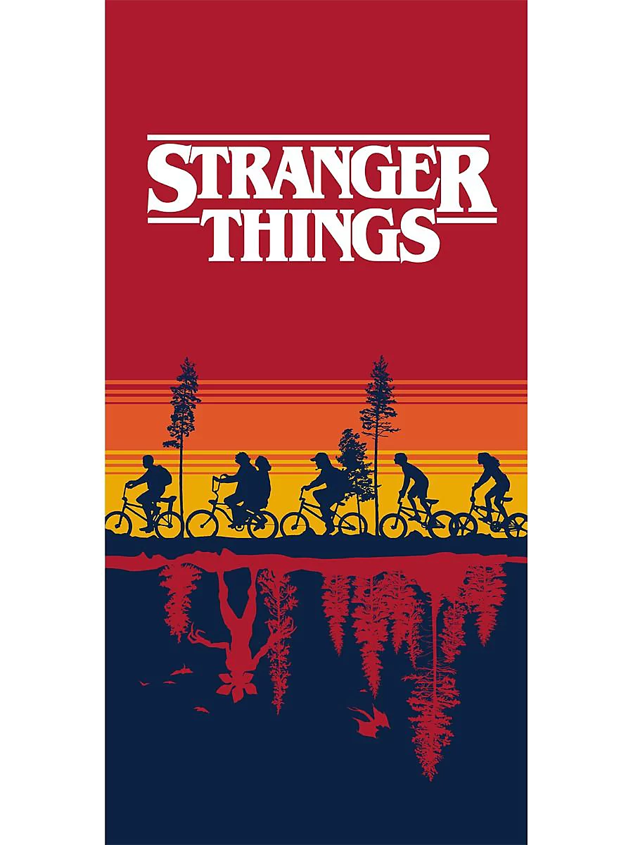 Stranger Things Upside Down brisača fotografija izdelka
