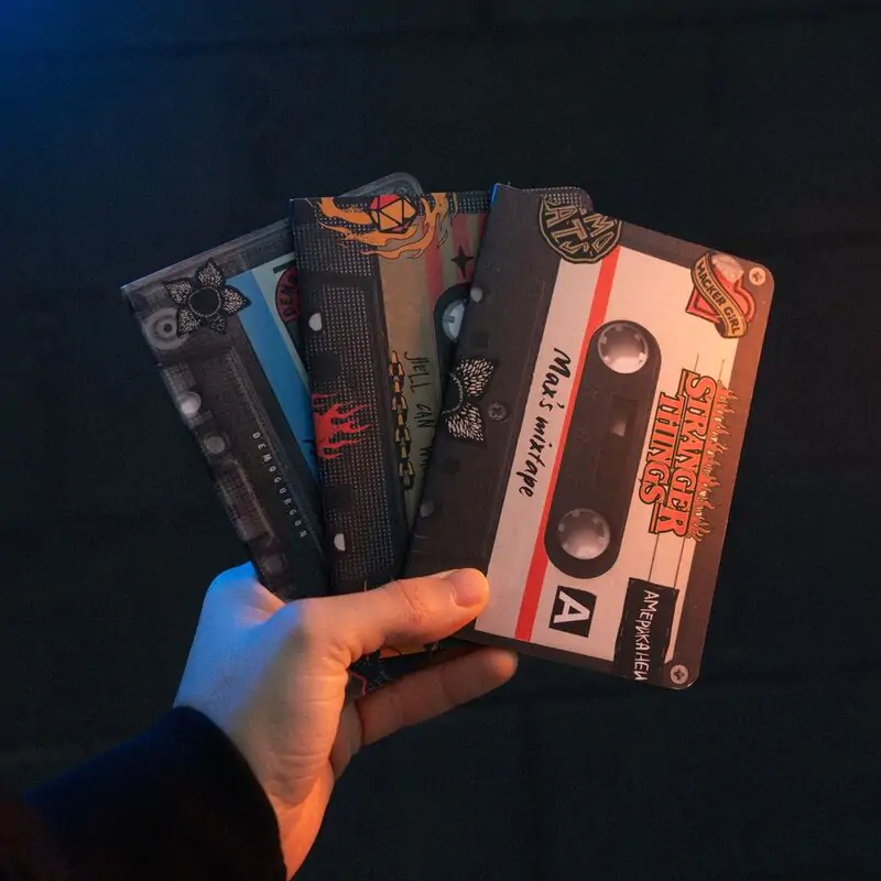 Stranger Things Walkman paket 3 x A6 zvezki fotografija izdelka