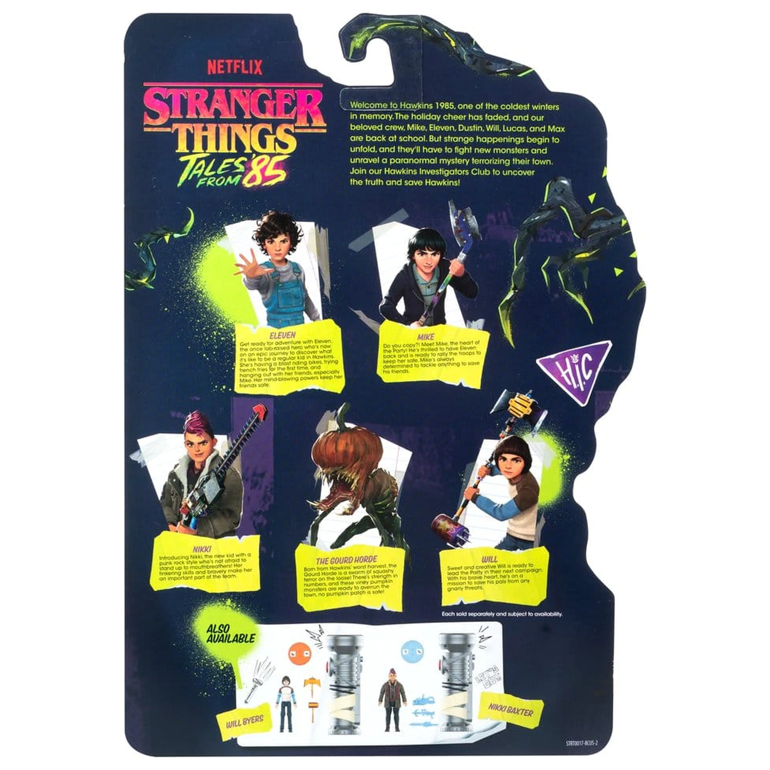 Stranger Things World Of Core akcijska figura The Gourd Hourde fotografija izdelka