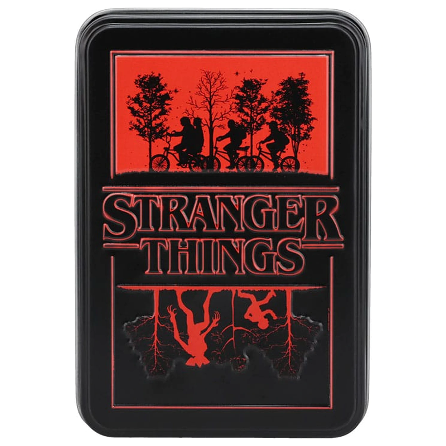 Stranger Things 5 Igralne Karte Kovinske fotografija izdelka