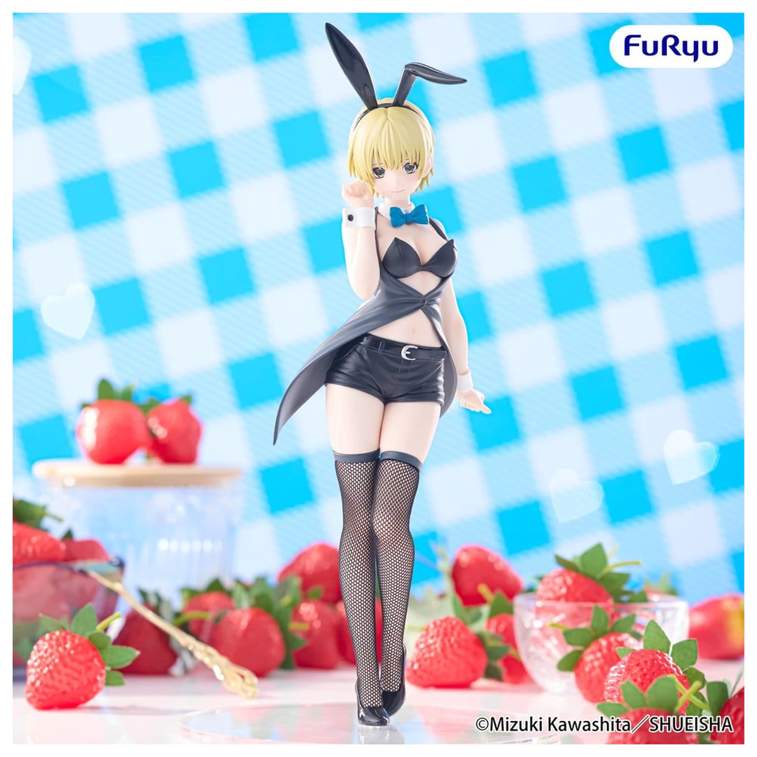 Strawberry 100% BiCute Bunnies PVC Figura Tsukasa Nishino 27 cm fotografija izdelka