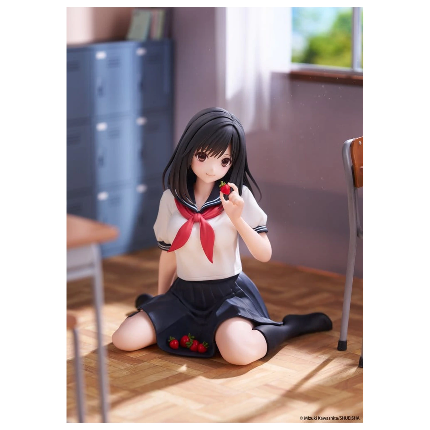 Strawberry 100% Namizna ljubka PVC figurica Aya Tojo (School uniform Ver.) 13 cm fotografija izdelka