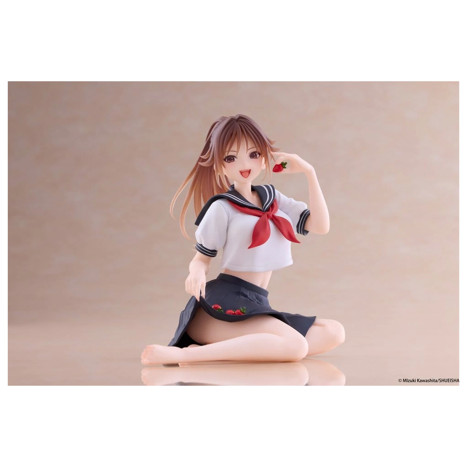 Strawberry 100% Namizna prikupna PVC figura Satsuki Kitaoji (School uniform Ver.) 18 cm fotografija izdelka