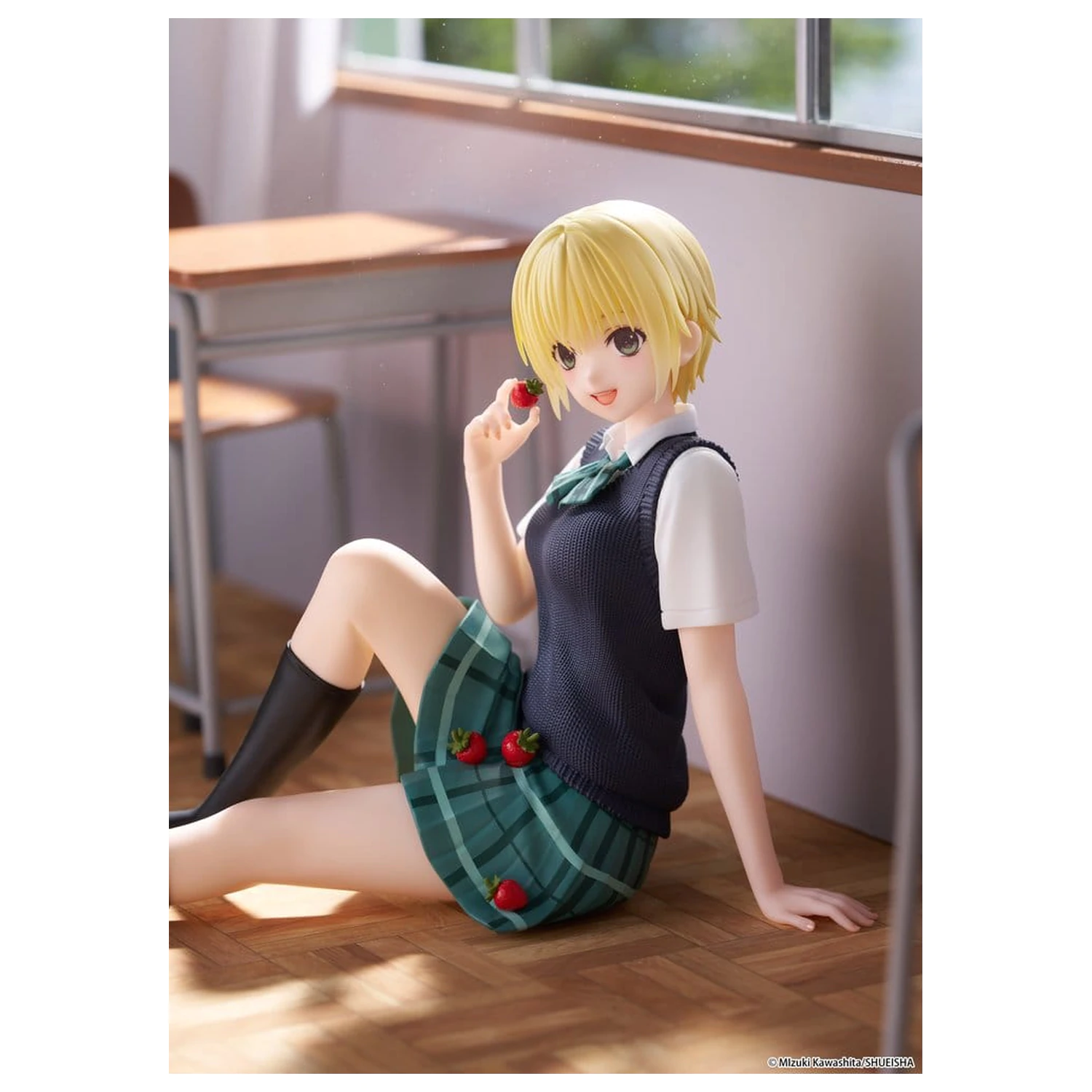 Strawberry 100% Namizna ljubka PVC figura Tsukasa Nishino (šolska uniforma Ver.) 13 cm fotografija izdelka