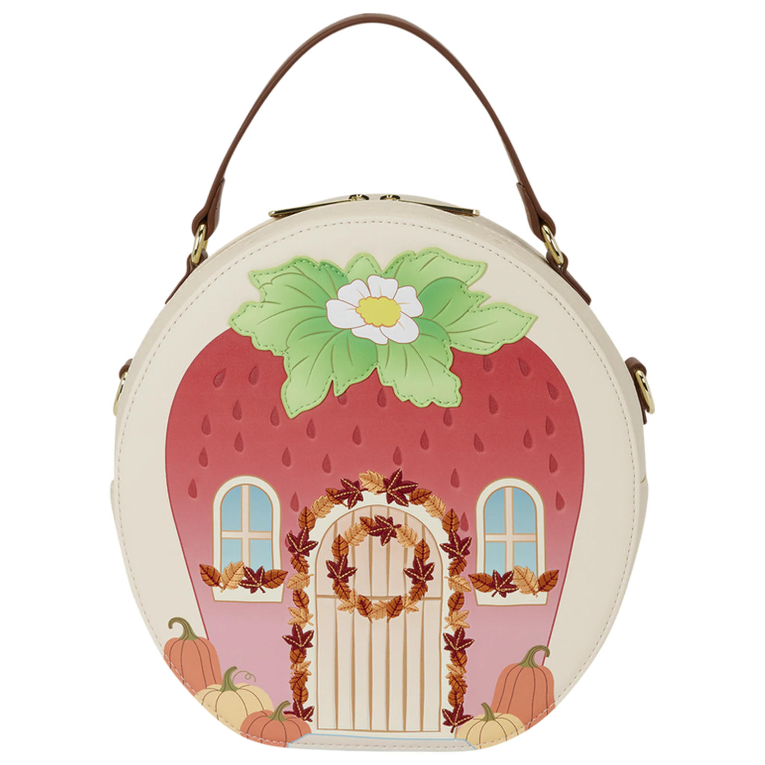 Strawberry Shortcake Jesenska pita crossbody torba fotografija izdelka