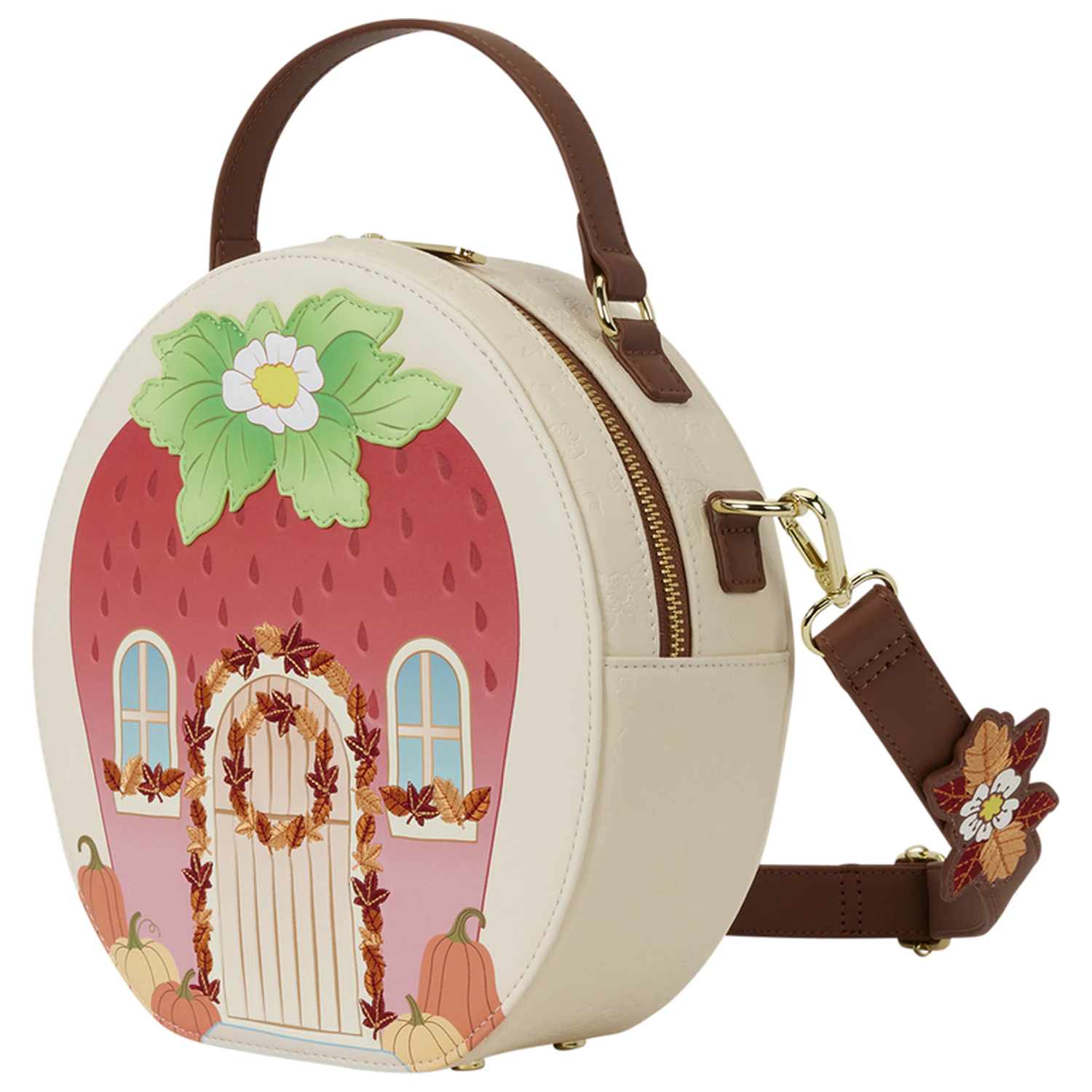 Strawberry Shortcake Jesenska pita crossbody torba fotografija izdelka