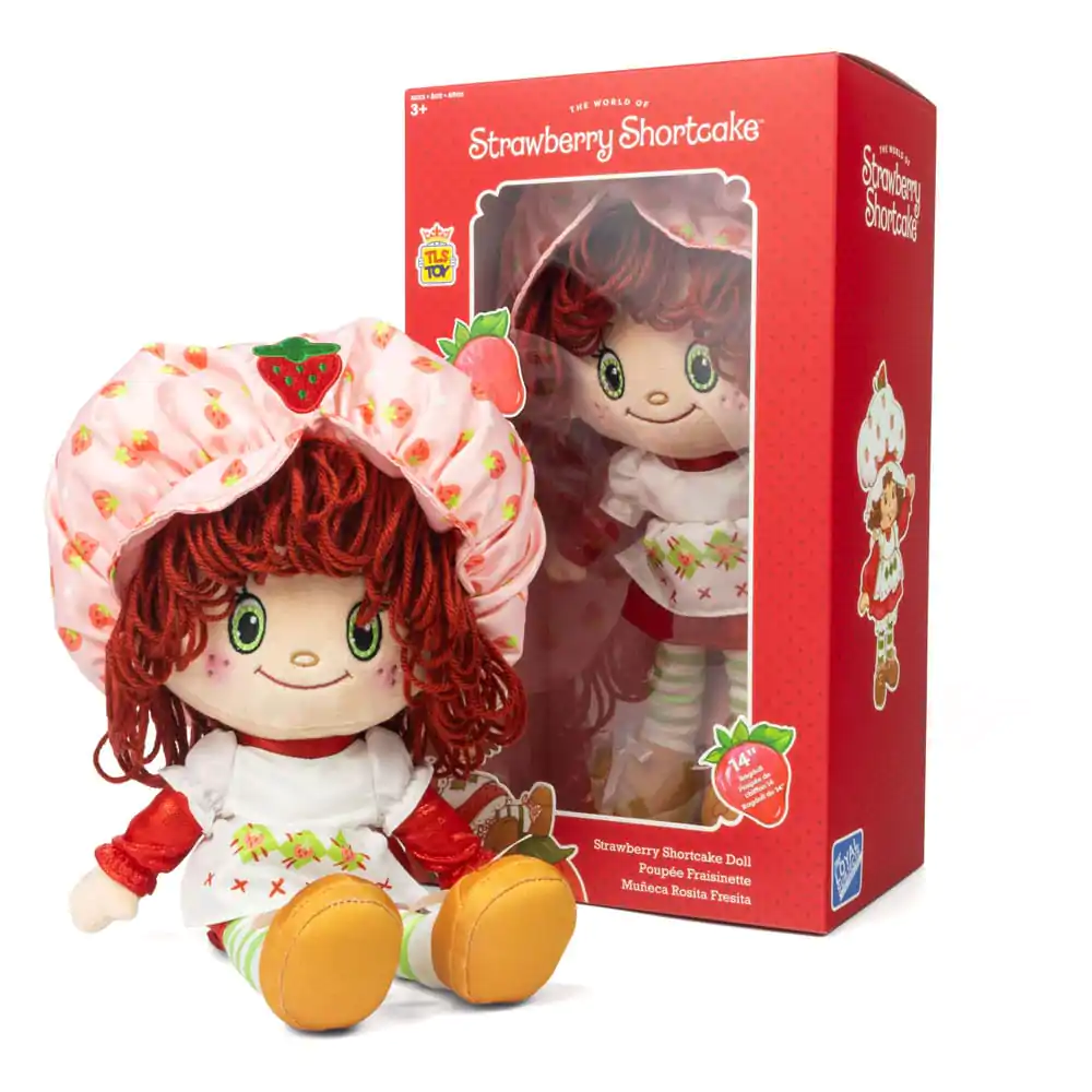 Strawberry Shortcake Rag Doll Strawberry Shortcake 36 cmJagodna tortica punčka iz cunj Jagodna tortica 36 cm fotografija izdelka