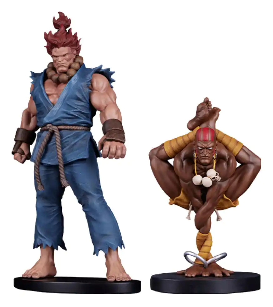Street Fighter PVC Kipa 1/10 Akuma & Dhalsim 21 cm fotografija izdelka