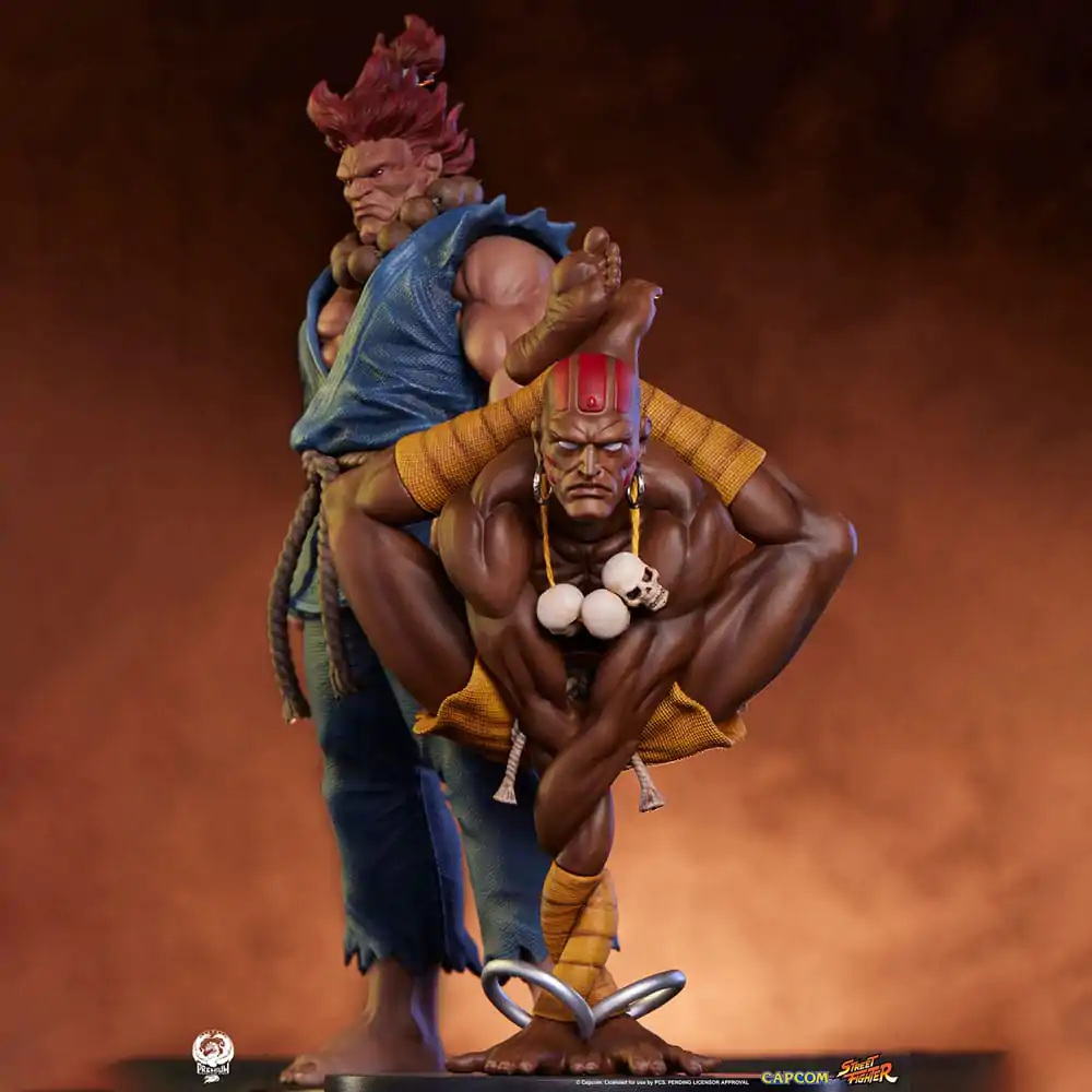 Street Fighter PVC Kipa 1/10 Akuma & Dhalsim 21 cm fotografija izdelka
