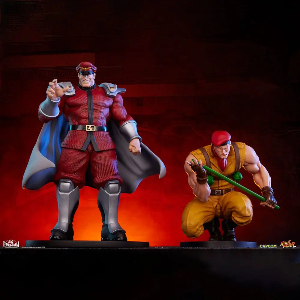 Street Fighter PVC Kipi 1/10 M. Bison & Rolento 21 cm fotografija izdelka