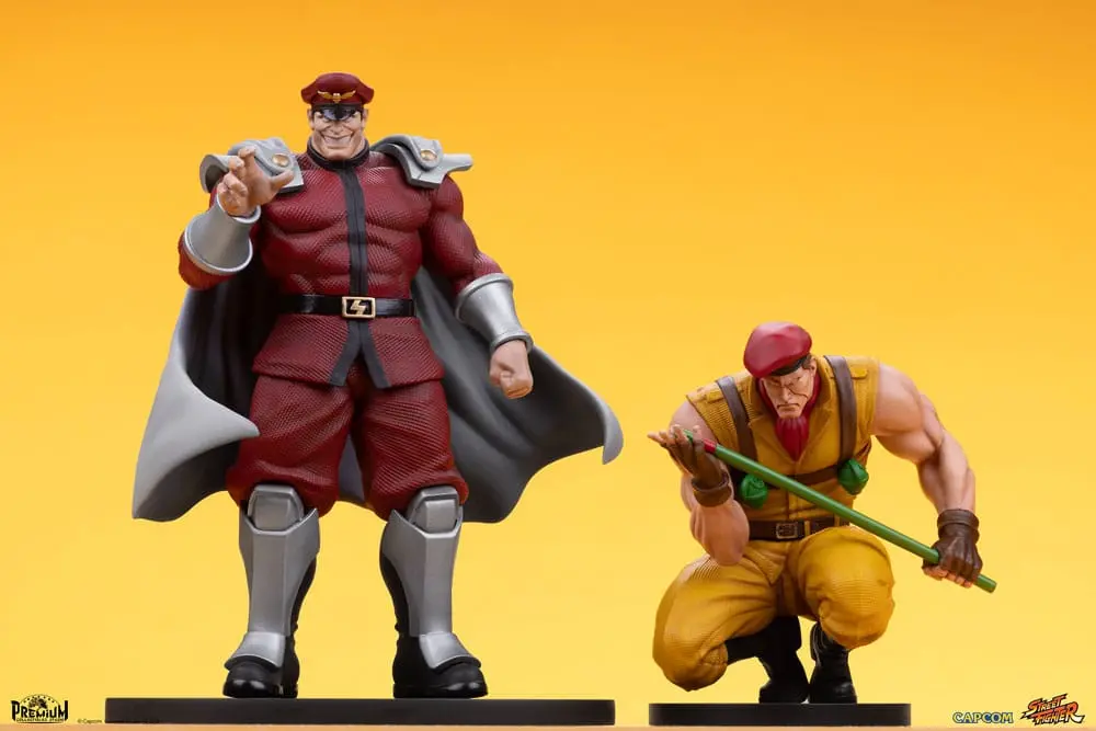 Street Fighter PVC Kipi 1/10 M. Bison & Rolento 21 cm fotografija izdelka