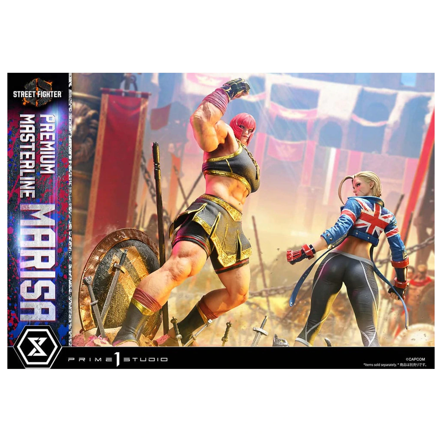 Street Fighter 6 Premium Masterline Series kip 1/4 Marisa 70 cm fotografija izdelka