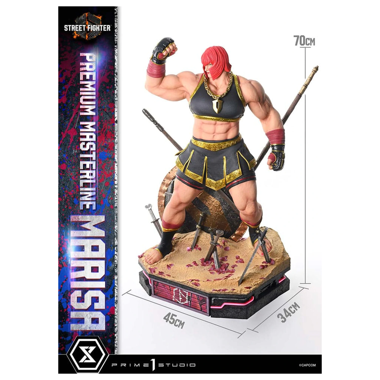 Street Fighter 6 Premium Masterline Series kip 1/4 Marisa 70 cm fotografija izdelka