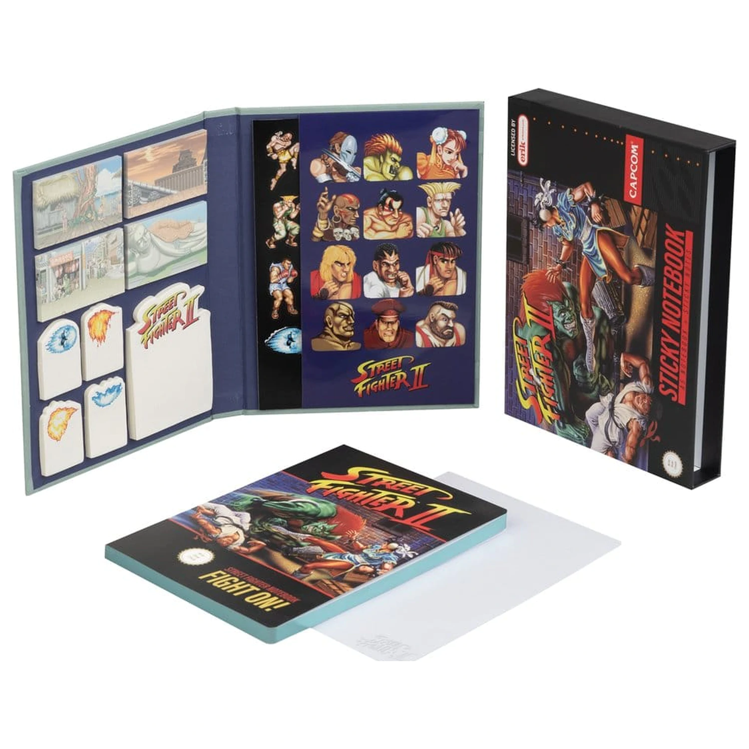Street Fighter A5 premium blok s samolepilnimi listki fotografija izdelka