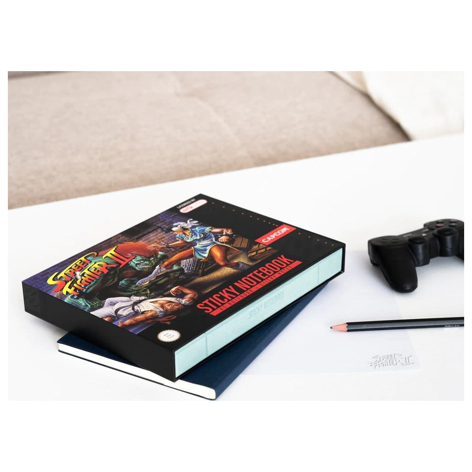 Street Fighter A5 premium blok s samolepilnimi listki fotografija izdelka