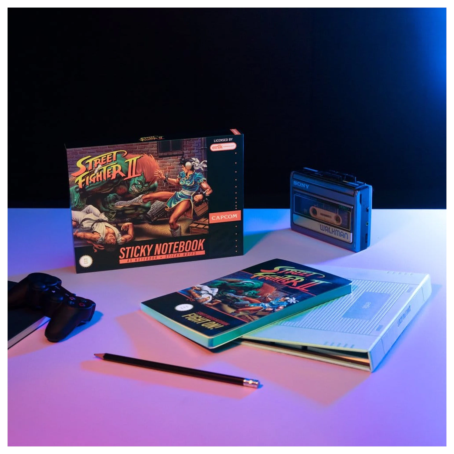Street Fighter A5 premium blok s samolepilnimi listki fotografija izdelka