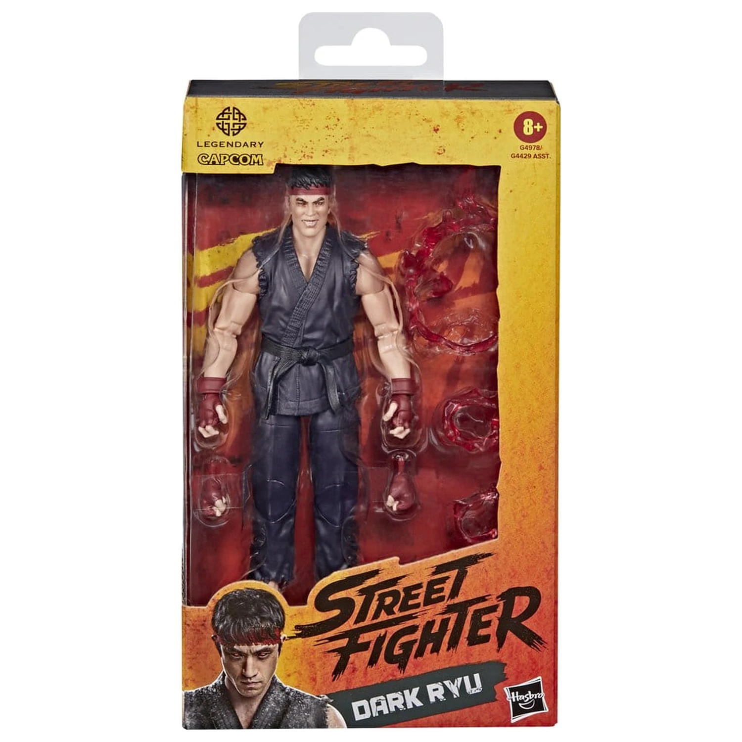 Street Fighter akcijska figura Dark Ryu 15 cm fotografija izdelka