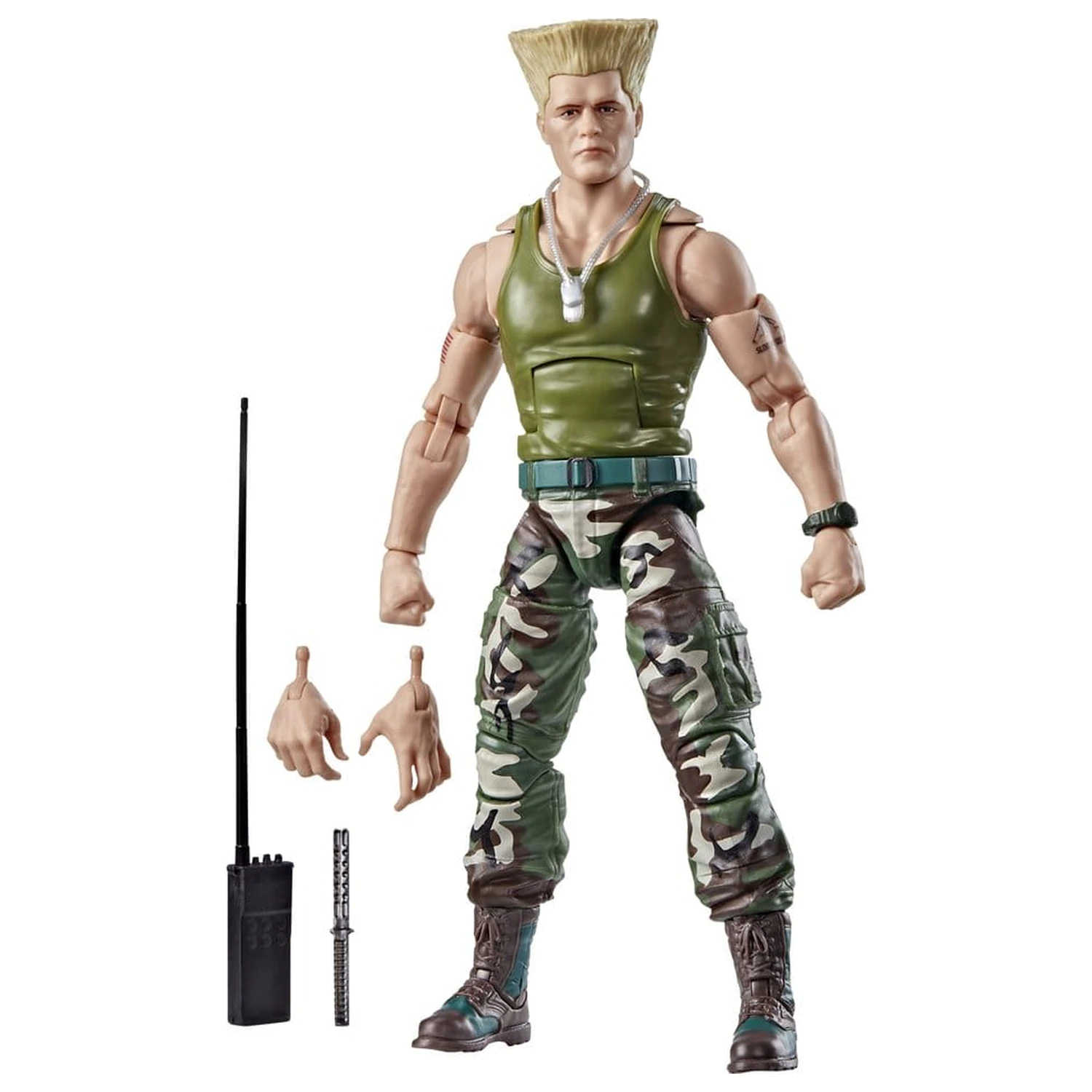 Street Fighter akcijska figura Guile 15 cm fotografija izdelka