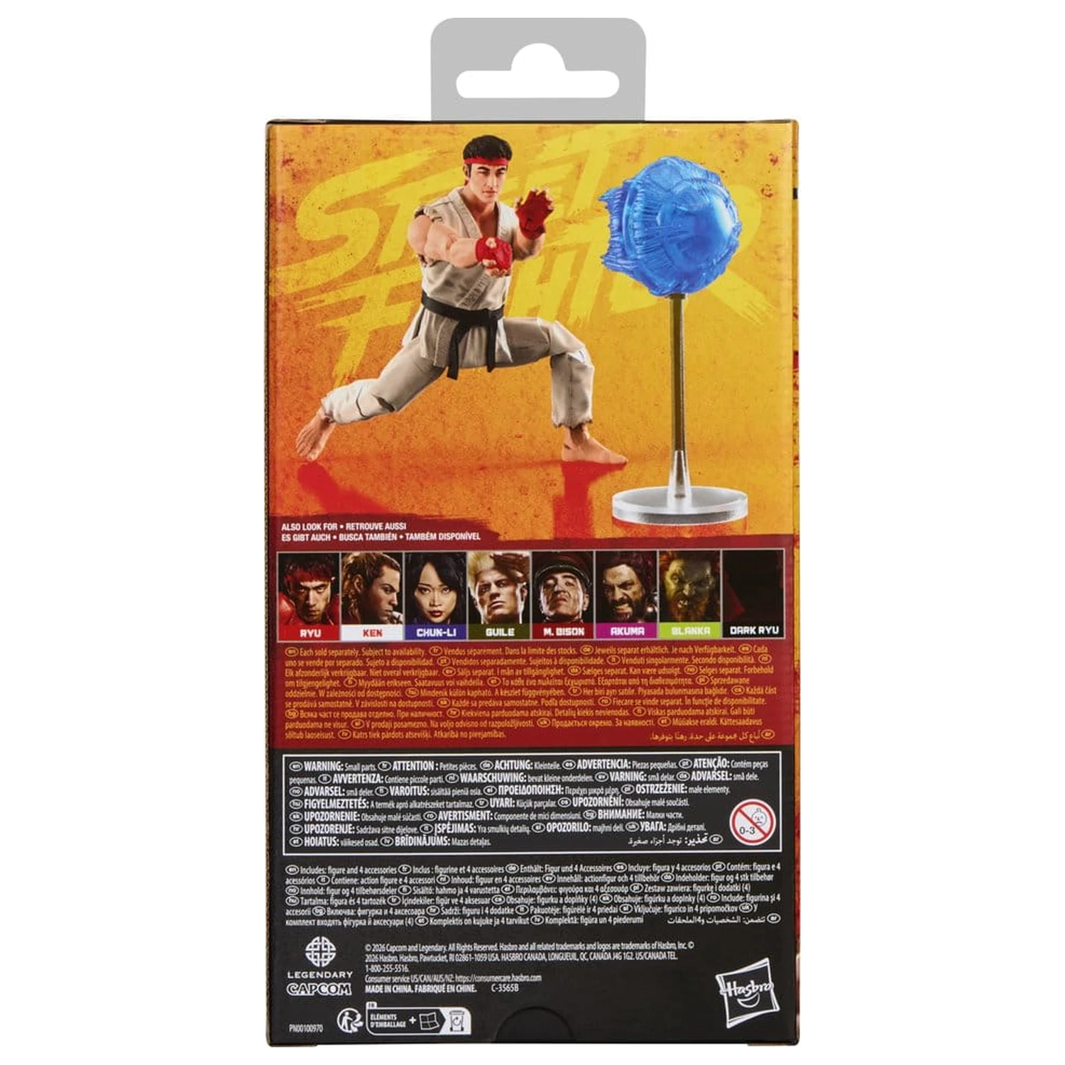Street Fighter akcijska figura Ryu 15 cm fotografija izdelka