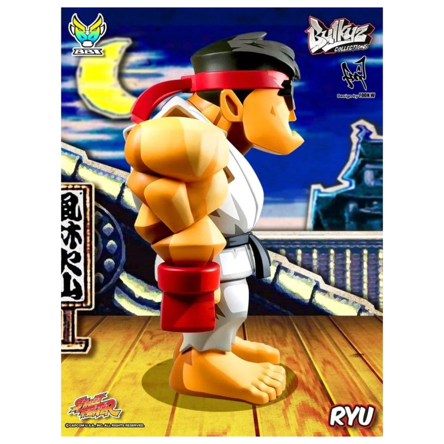 Street Fighter Bulkyz vinilna figura Ryu 30 cm fotografija izdelka