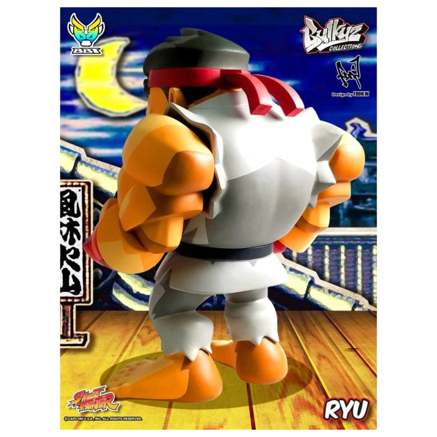 Street Fighter Bulkyz vinilna figura Ryu 30 cm fotografija izdelka