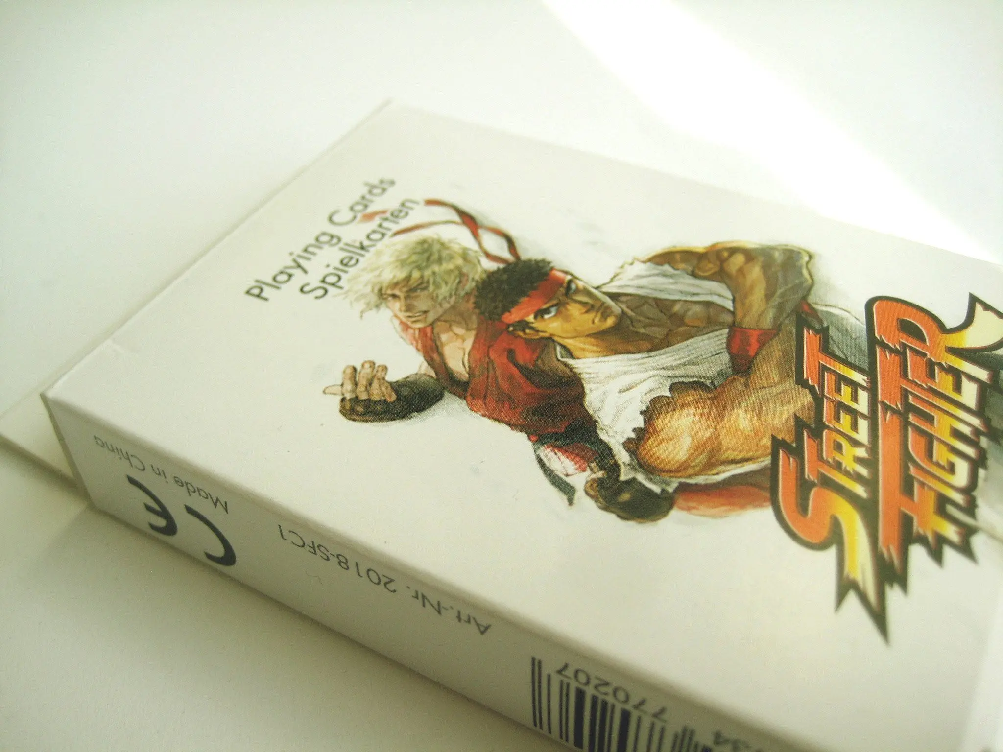 Street Fighter igralne karte Likovi fotografija izdelka