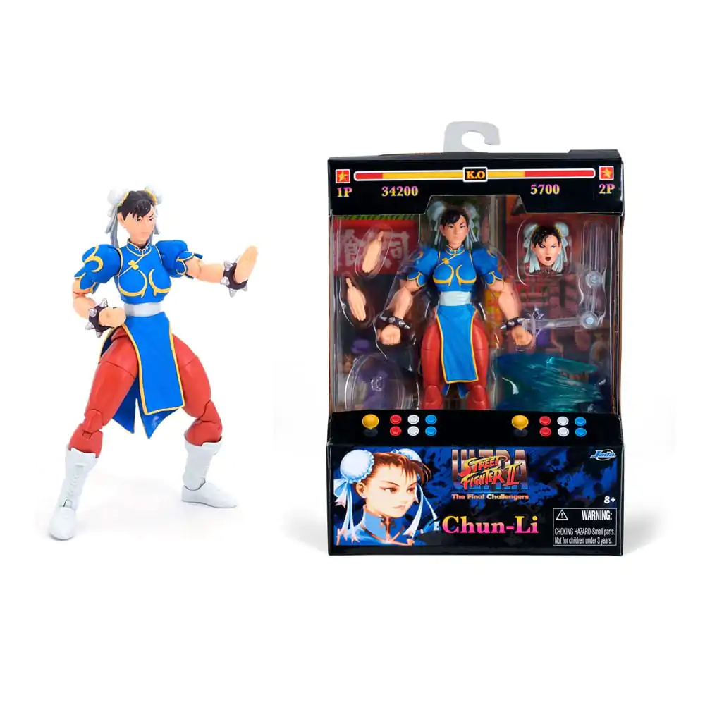 Street Fighter II Chun-Li figura 15 cm fotografija izdelka