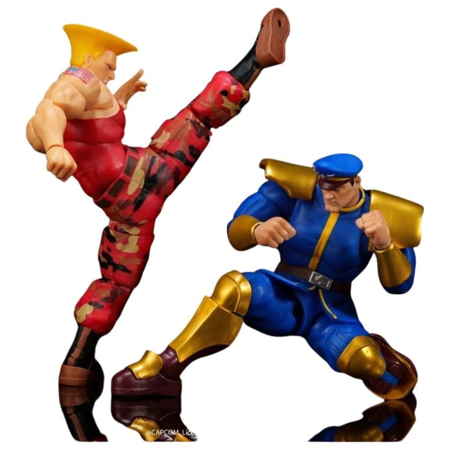 Street Fighter II Guile y Bison paket 2 figur 15 cm fotografija izdelka
