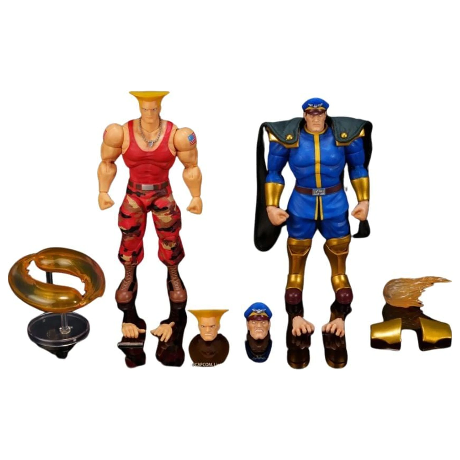 Street Fighter II Guile y Bison paket 2 figur 15 cm fotografija izdelka