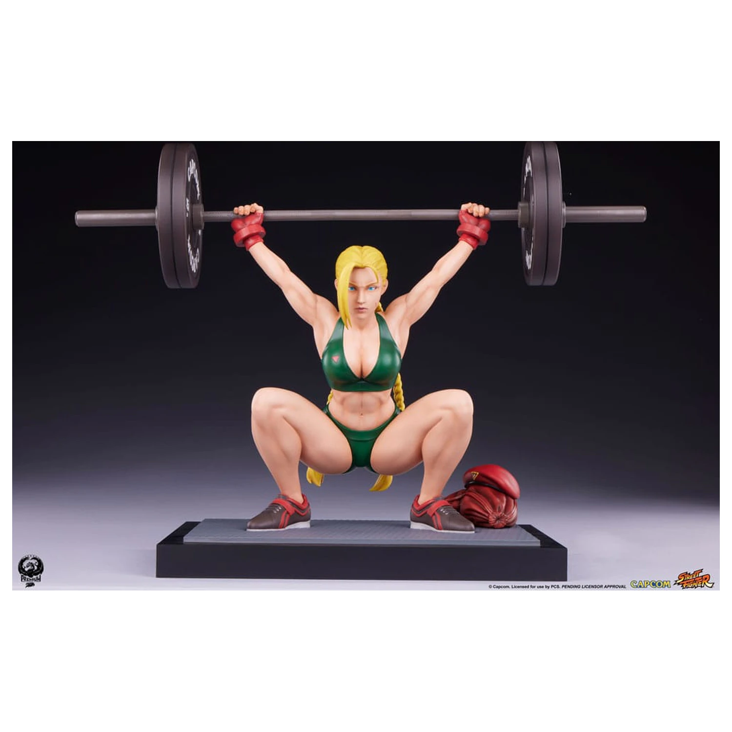 Street Fighter Premier Series kip 1/4 Cammy: Powerlifting 41 cm fotografija izdelka