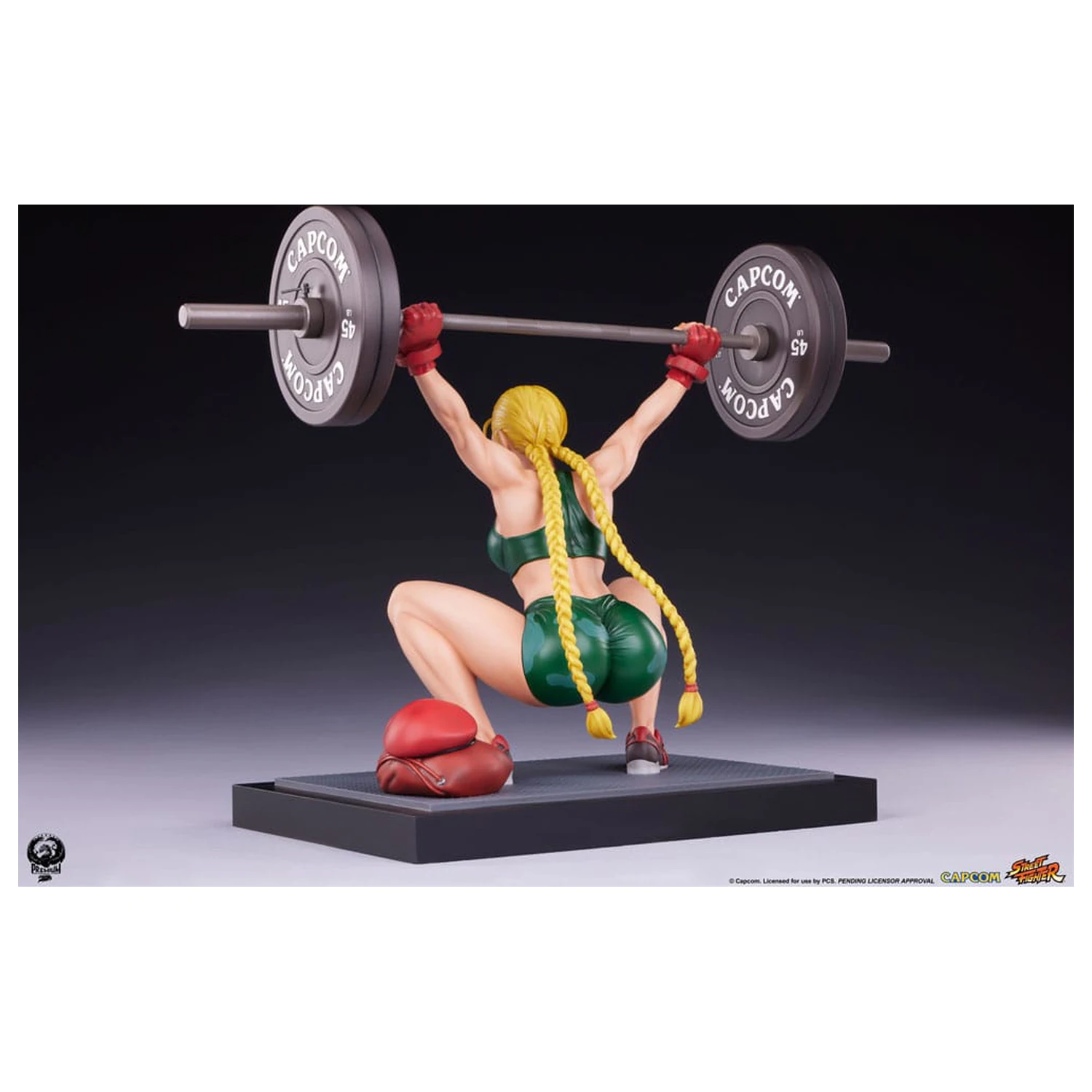 Street Fighter Premier Series kip 1/4 Cammy: Powerlifting 41 cm fotografija izdelka