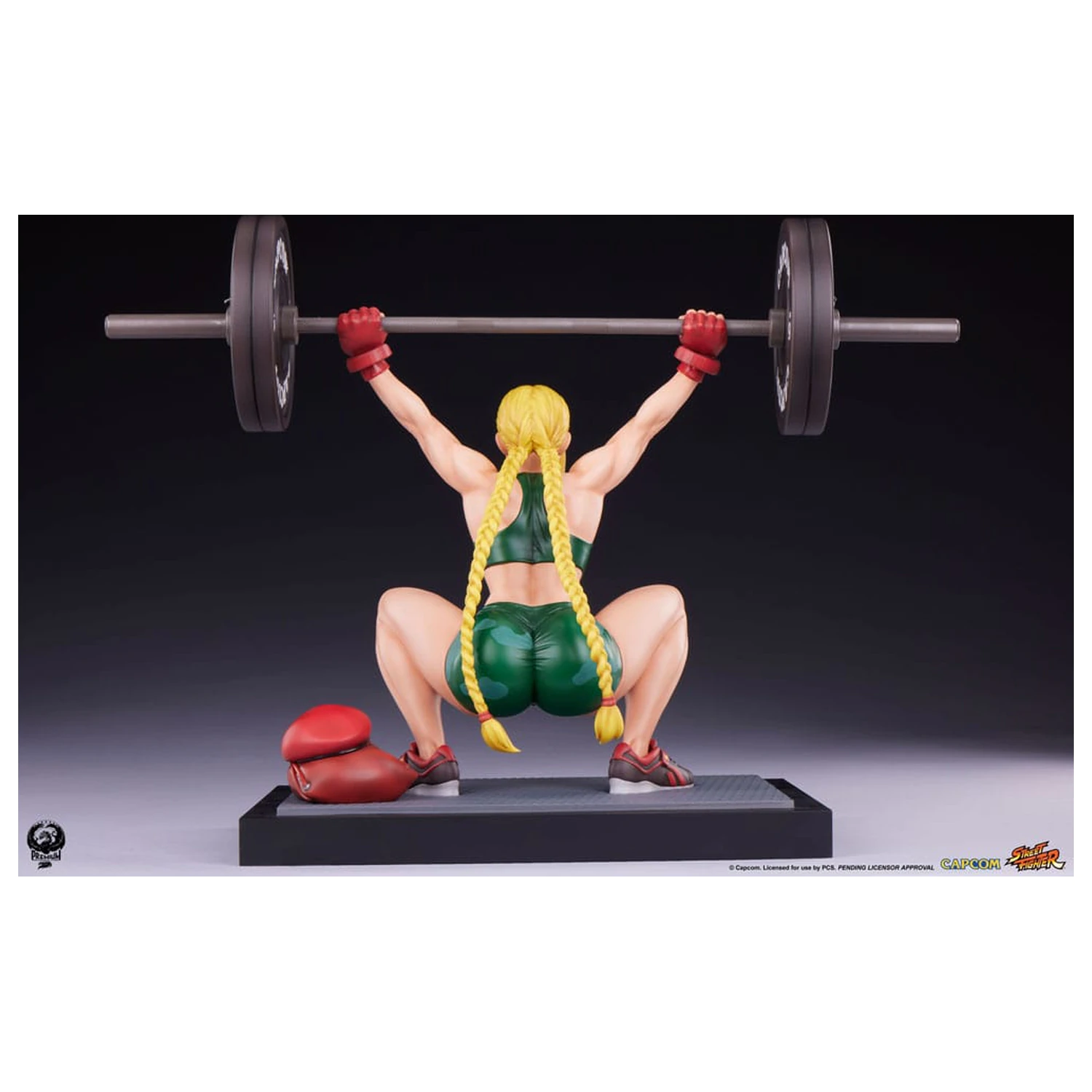 Street Fighter Premier Series kip 1/4 Cammy: Powerlifting 41 cm fotografija izdelka