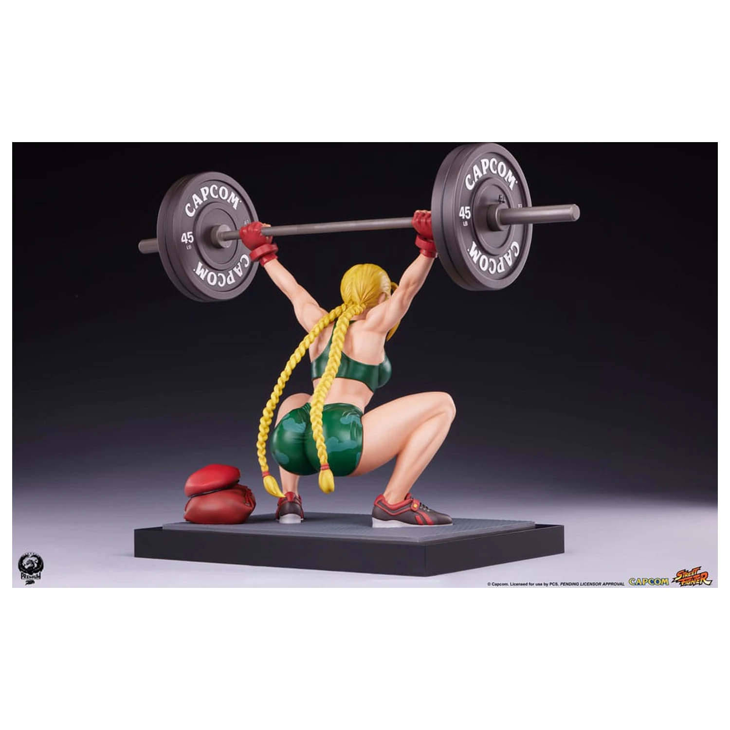 Street Fighter Premier Series kip 1/4 Cammy: Powerlifting 41 cm fotografija izdelka